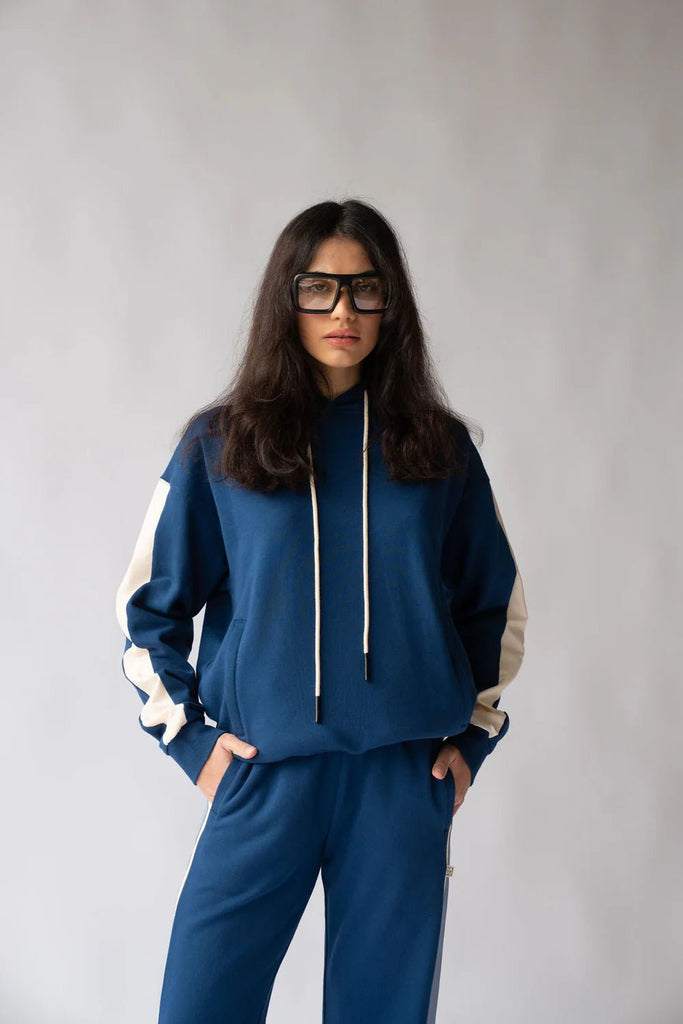1984 HOODIE ESTATE BLUE - THEPINK