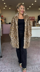 JUNGLE COAT - LEOPARD PRINT