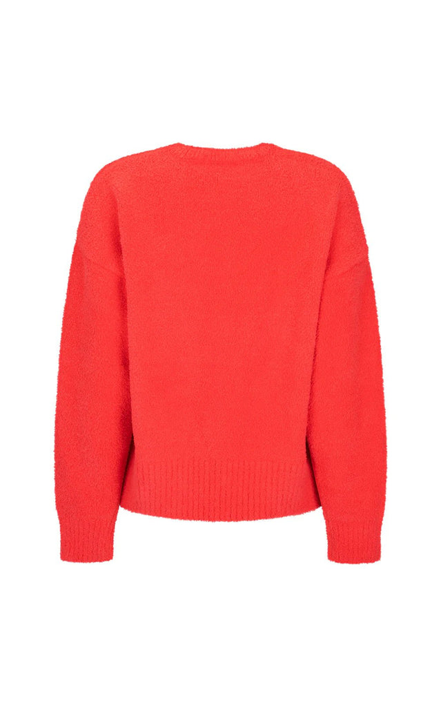 AIME CARDIGAN CORAL - THEPINK