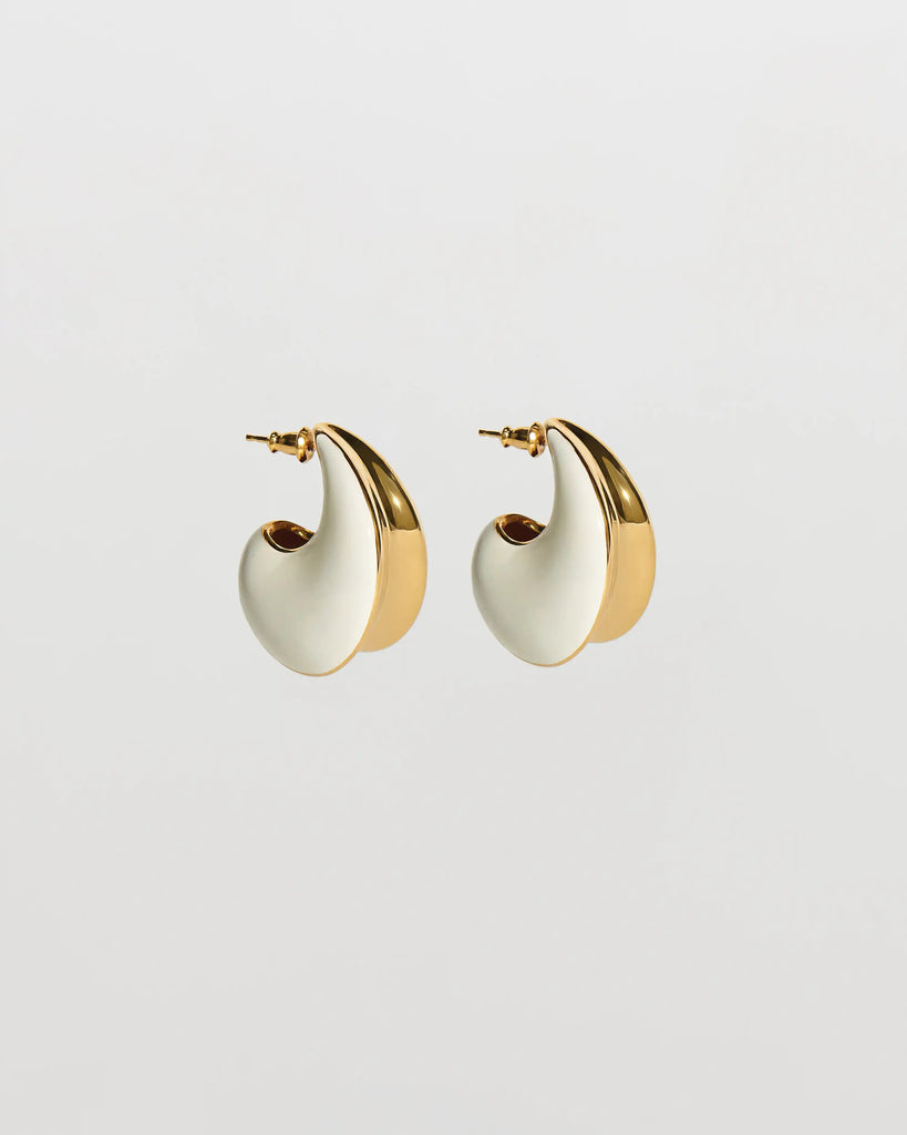 ALLEGRA HOOP EARRINGS - THEPINK