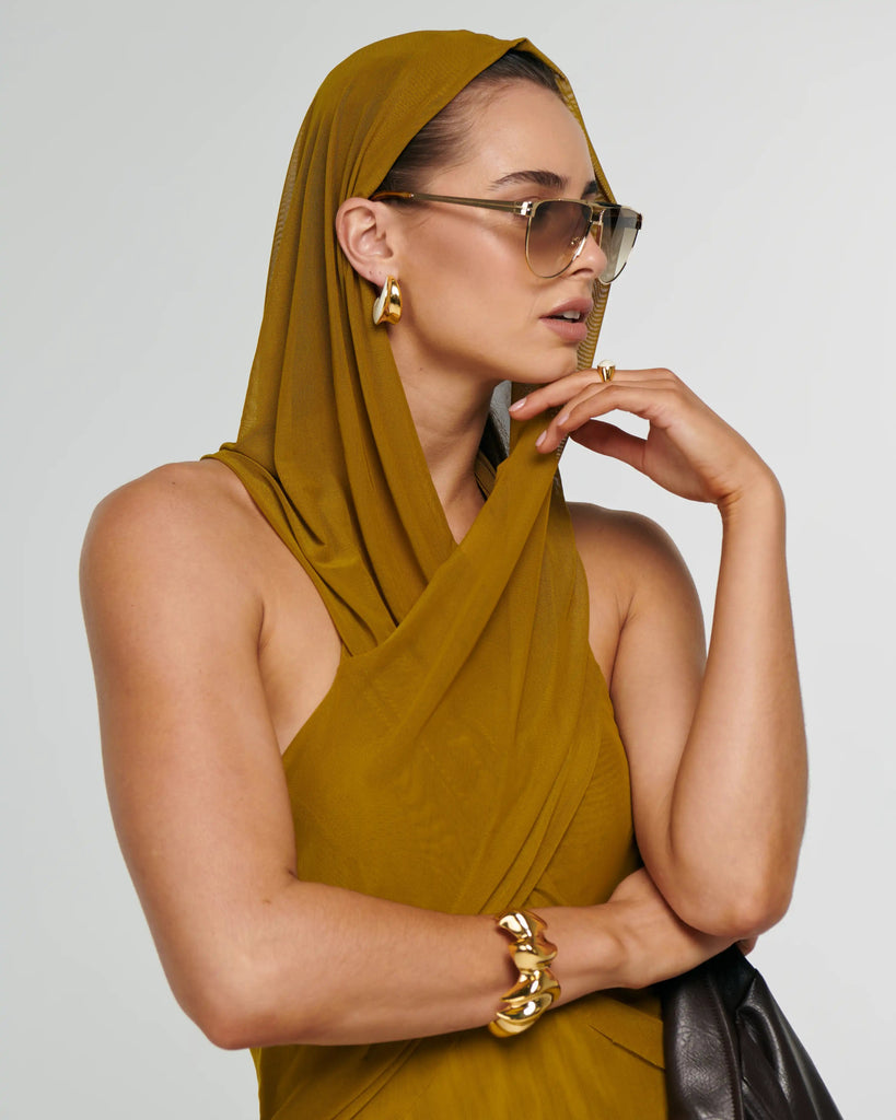 ALLEGRA HOOP EARRINGS - THEPINK