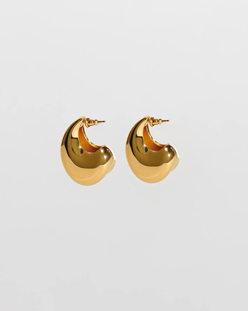 ALLEGRA HOOP EARRINGS - THEPINK