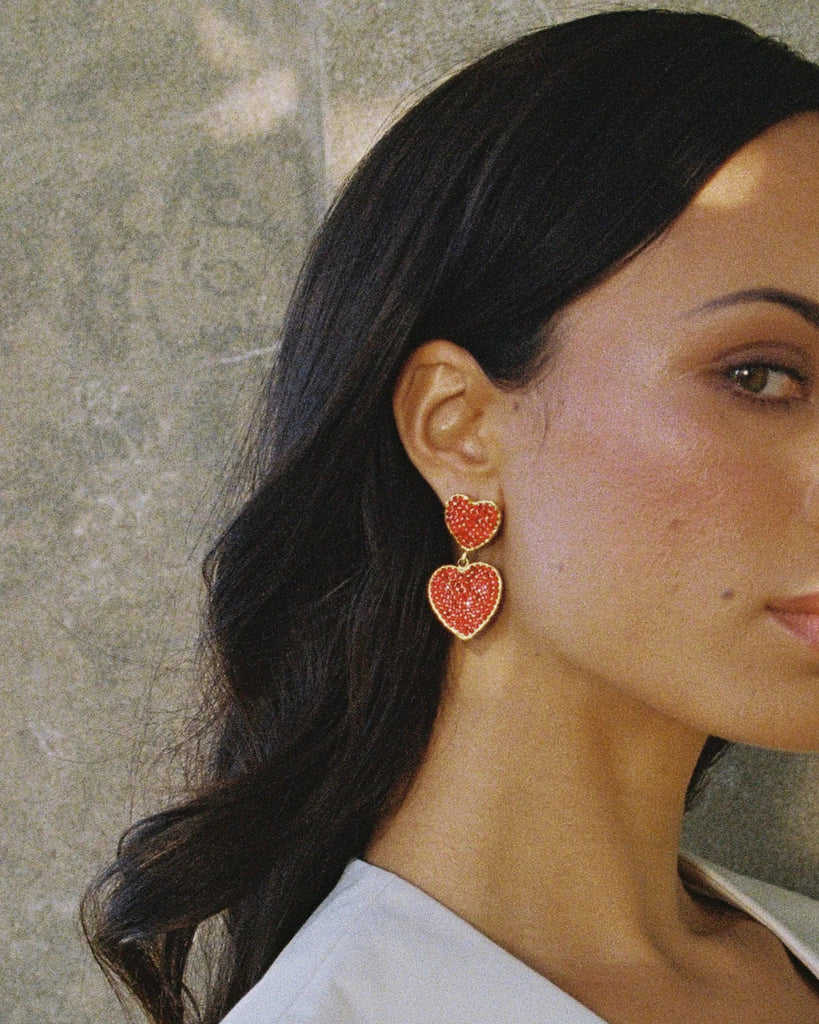AMORE EARRINGS - THEPINK