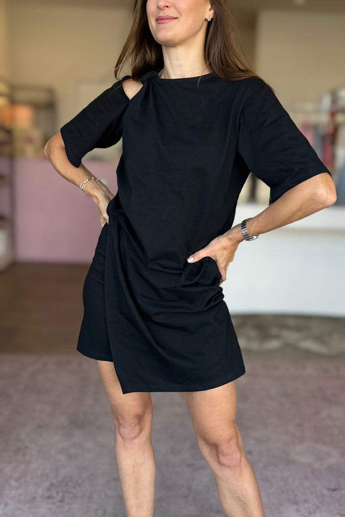 ANOUK DRESS - BLACK - THEPINK