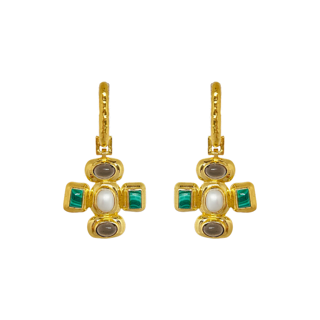 ANUSHKA EARRNGS - GOLD - THEPINK