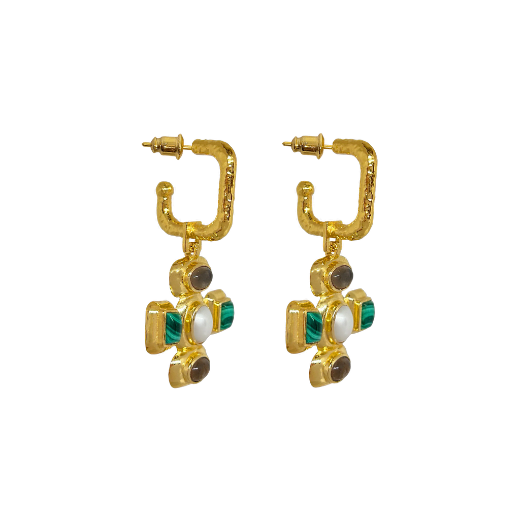 ANUSHKA EARRNGS - GOLD - THEPINK