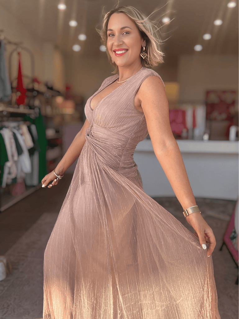 AURORA ROSE MAXI DRESS - THEPINK