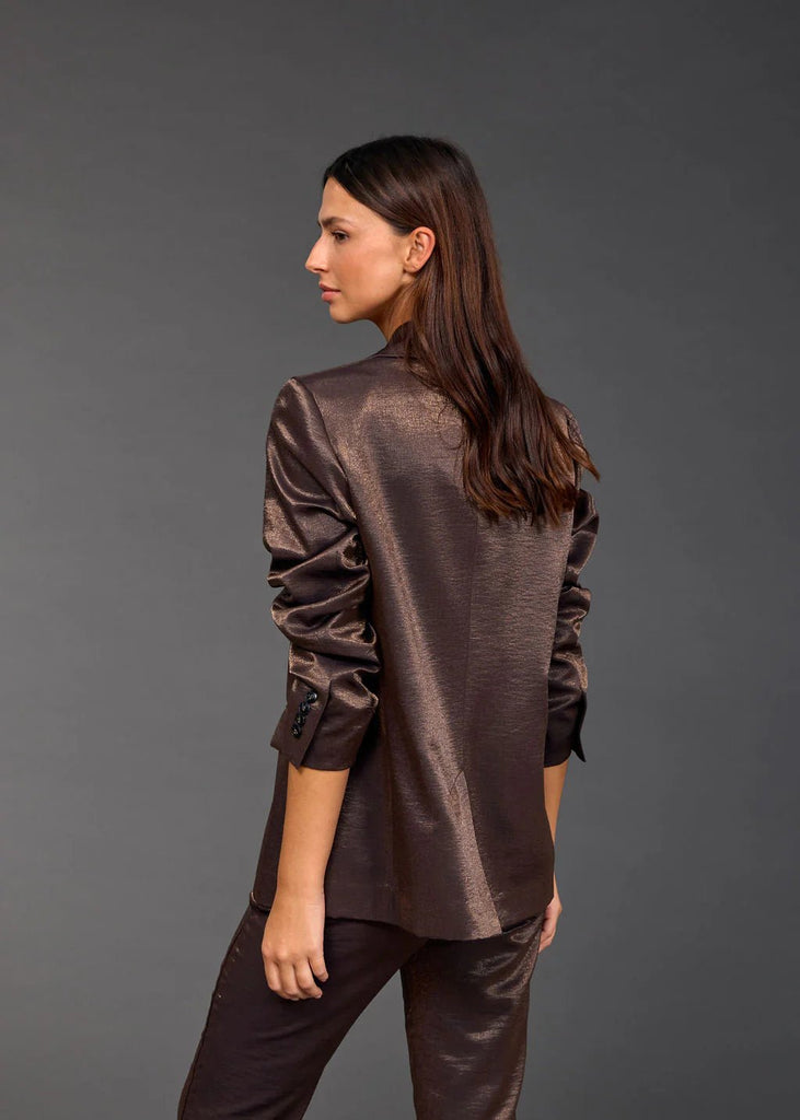 AYANA MORDORE BLAZER - BRONZE - THEPINK
