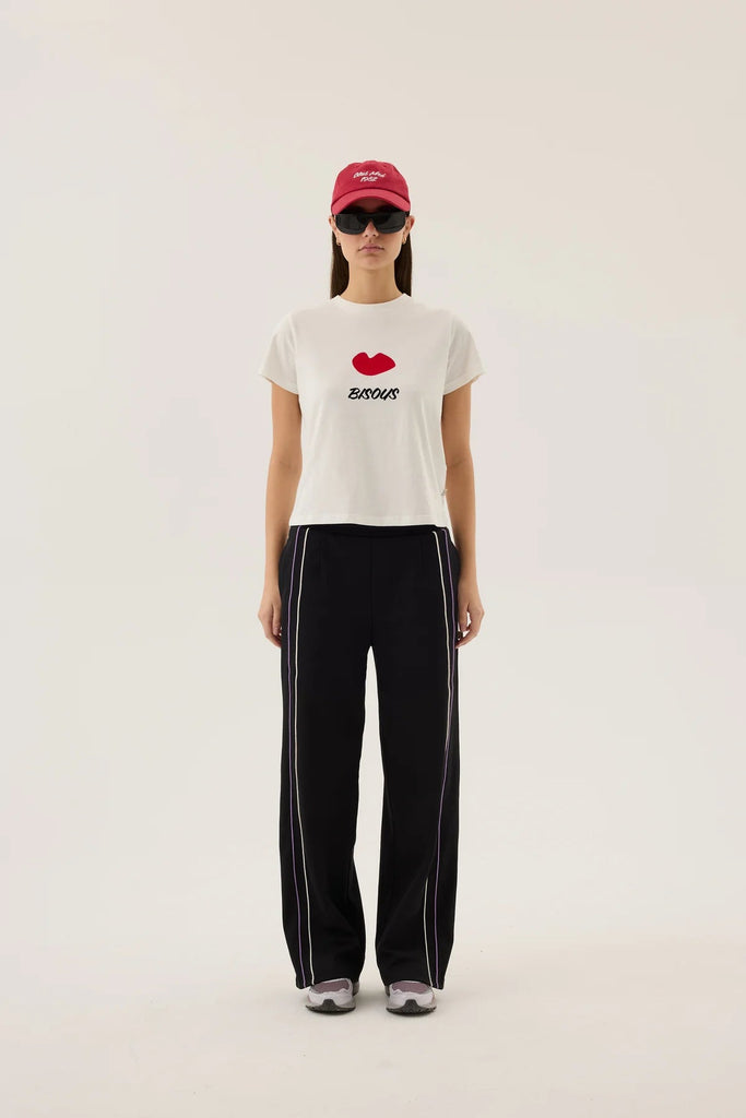 BISOUS BABY TEE - THEPINK
