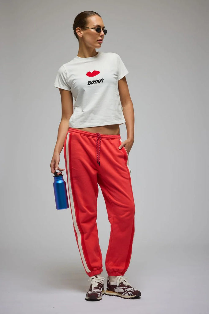 BISOUS BABY TEE - THEPINK
