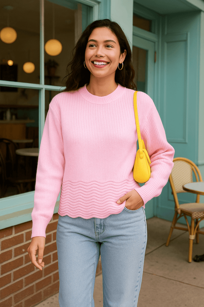 CANDY COTTON JUMPER - THEPINK