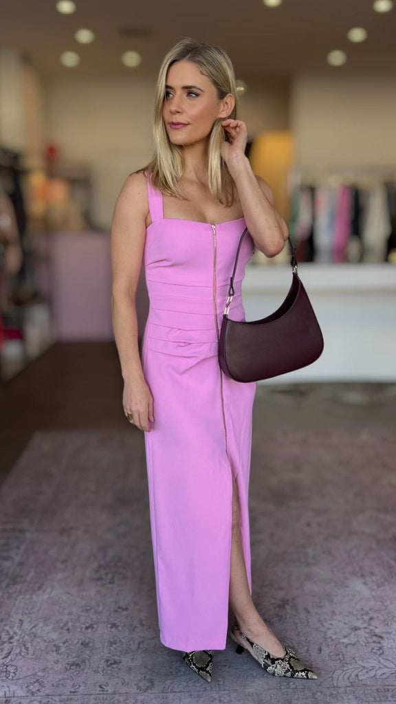 CARISS MAXI DRESS - PINK - THEPINK