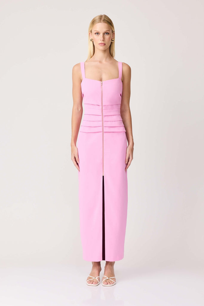 CARISS MAXI DRESS - PINK - THEPINK