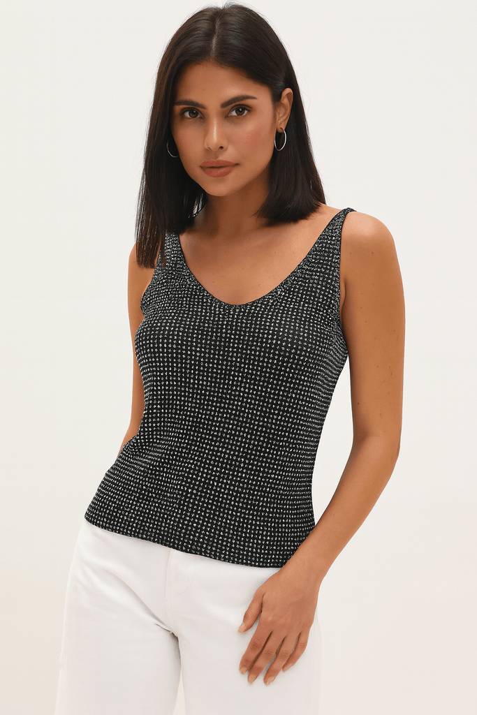 CELESTE CAMI IN BLACK - THEPINK