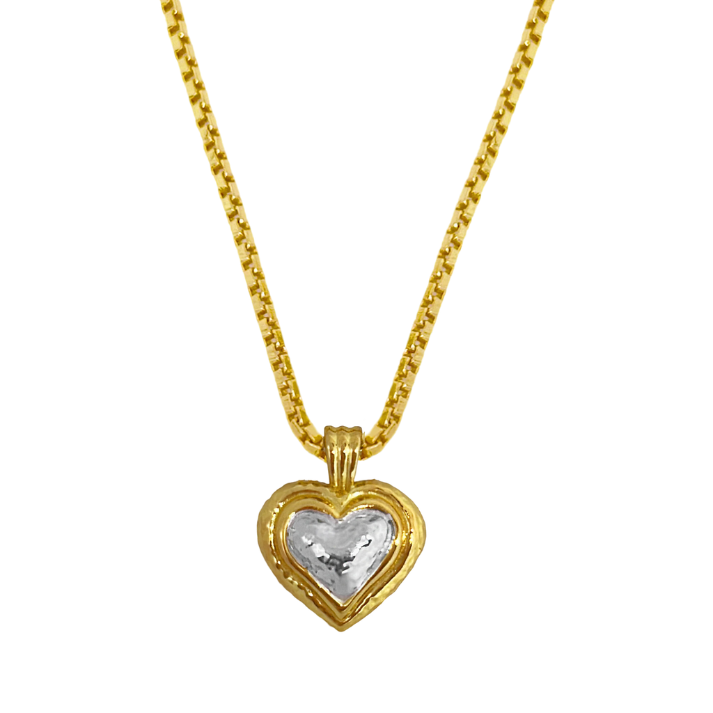 CELINE NECKLACE - MIXED METAL - THEPINK