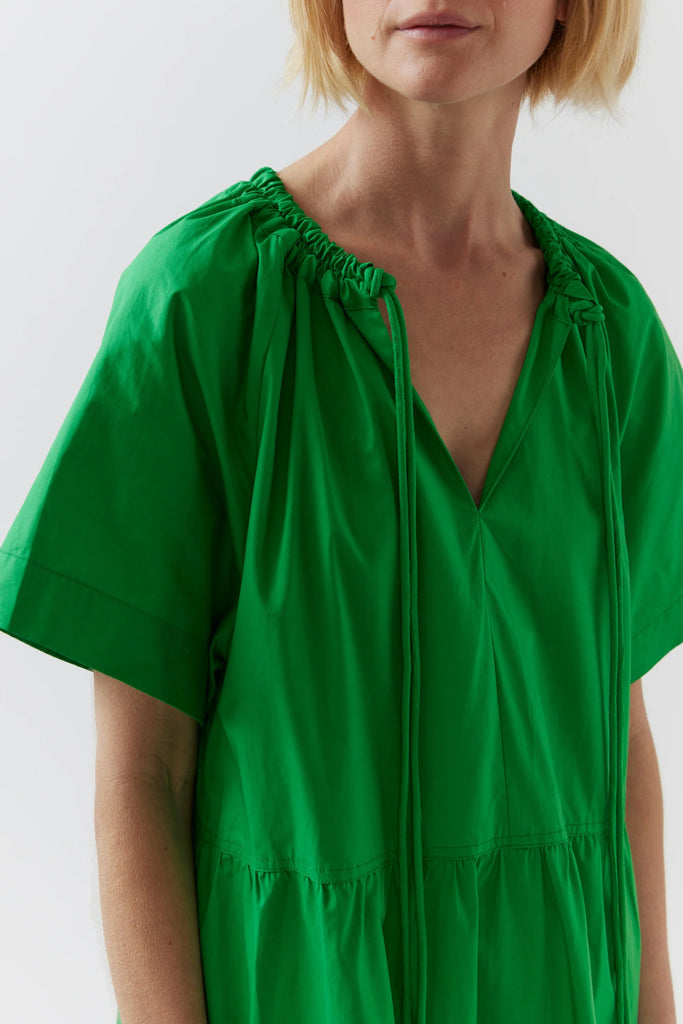 DELIA DRESS - GREEN APPLE - THEPINK
