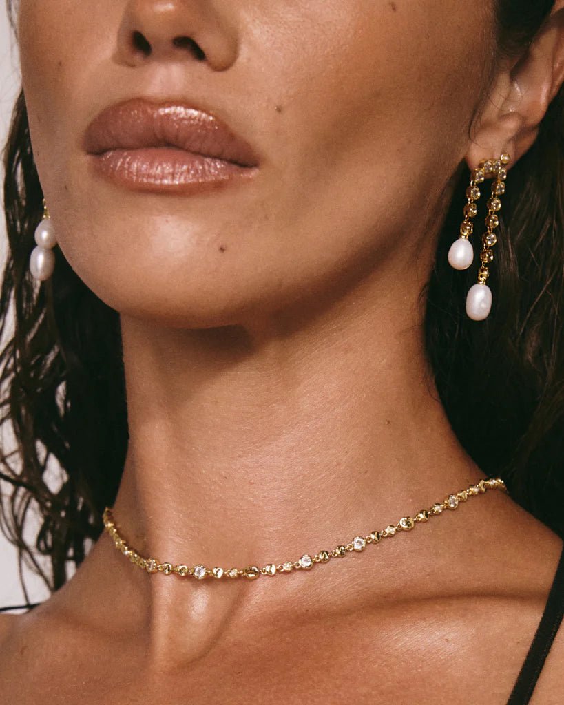 ECLECTIC TENNIS NECKLACE - THEPINK