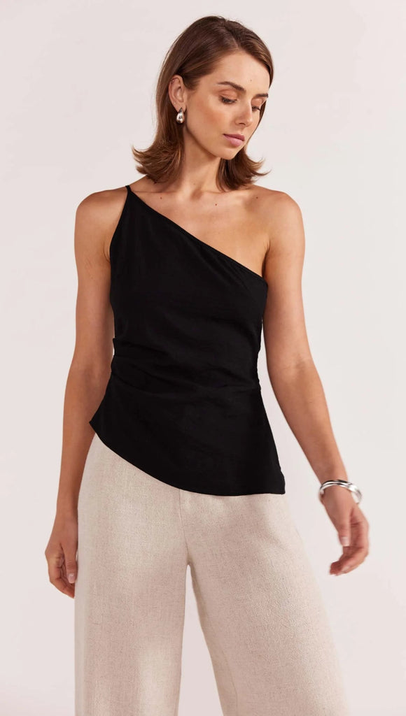 EVA ONE SHOULDER TOP - THEPINK