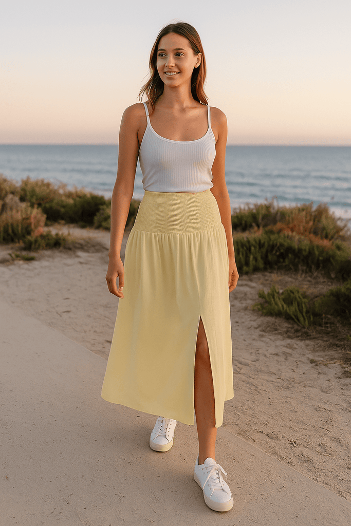 EVERYDAY SUNSHINE SKIRT - THEPINK