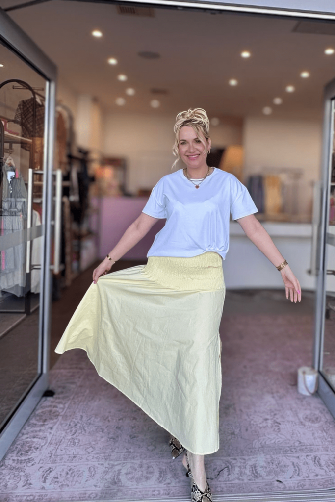 EVERYDAY SUNSHINE SKIRT - THEPINK