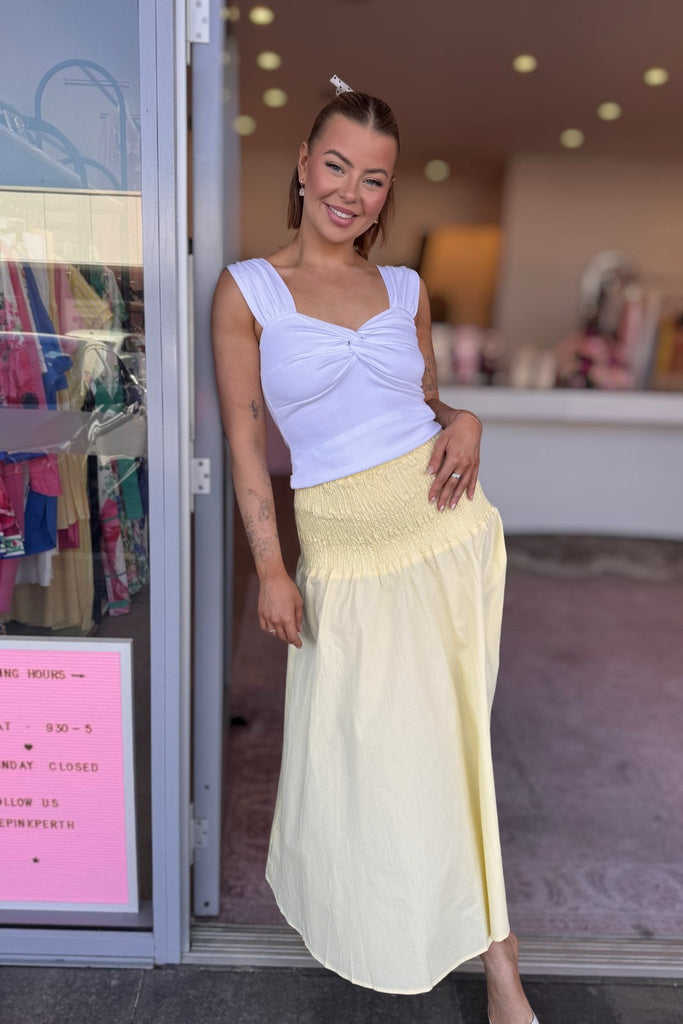 EVERYDAY SUNSHINE SKIRT - THEPINK