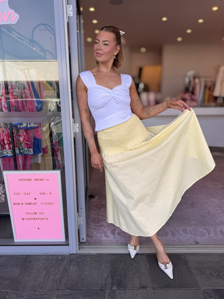 EVERYDAY SUNSHINE SKIRT - THEPINK