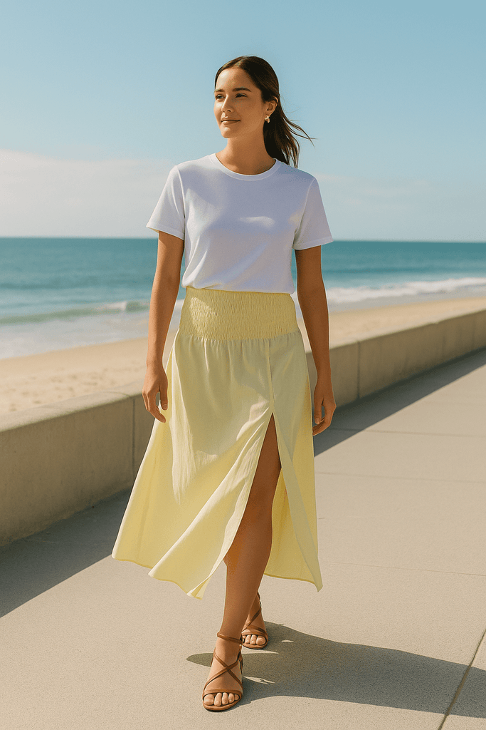 EVERYDAY SUNSHINE SKIRT - THEPINK