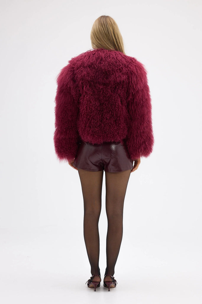 GEORGINA JACKET - CHERRY - THEPINK