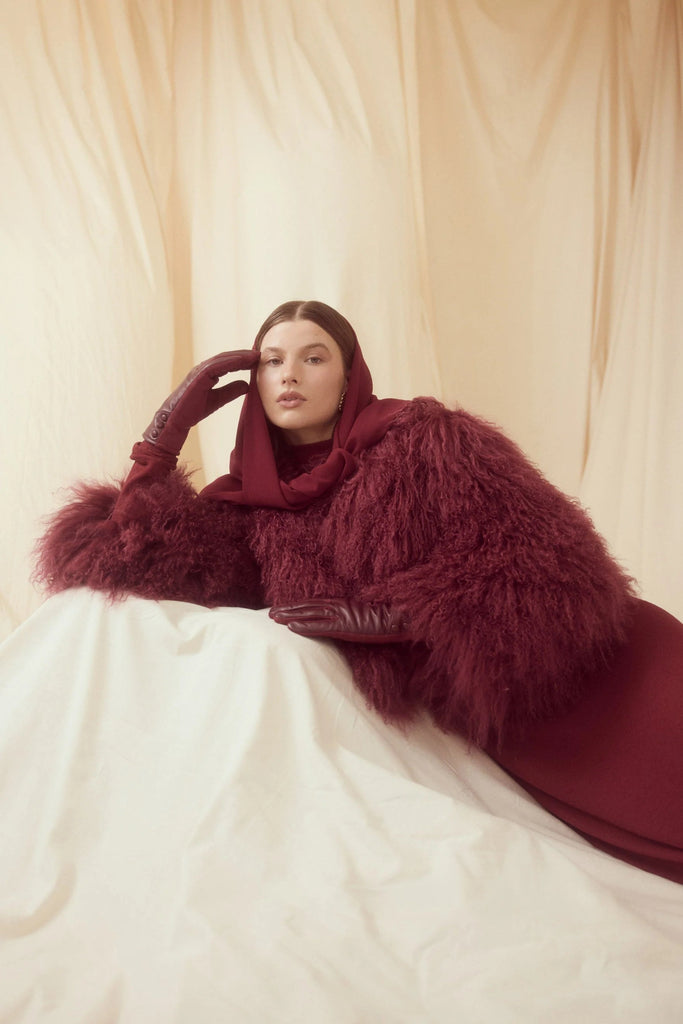 GEORGINA JACKET - CHERRY - THEPINK