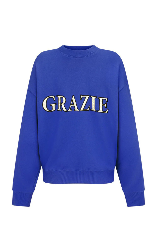 GRAZIE SWEATSHIRT - ULTRAMARINE - THEPINK