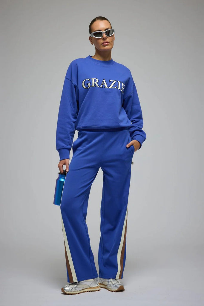 GRAZIE SWEATSHIRT - ULTRAMARINE - THEPINK