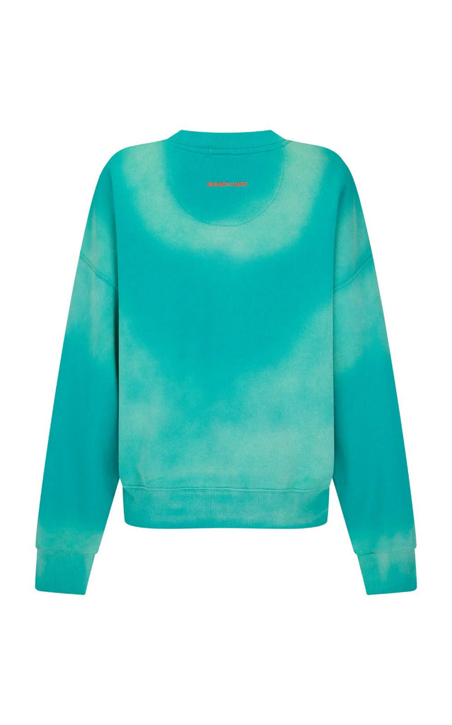 HOTEL PARIS SWEATSHIRT - OCEAN GREEN - THEPINK