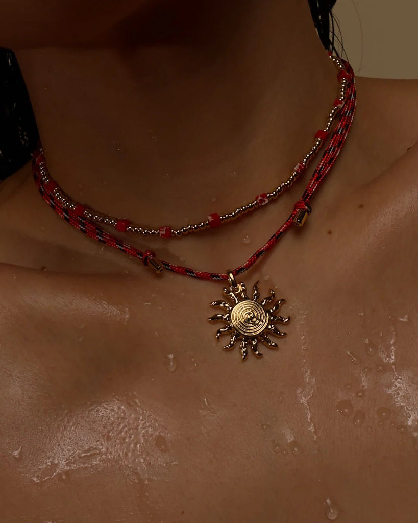 IBIZA SUN NECKLACE - THEPINK