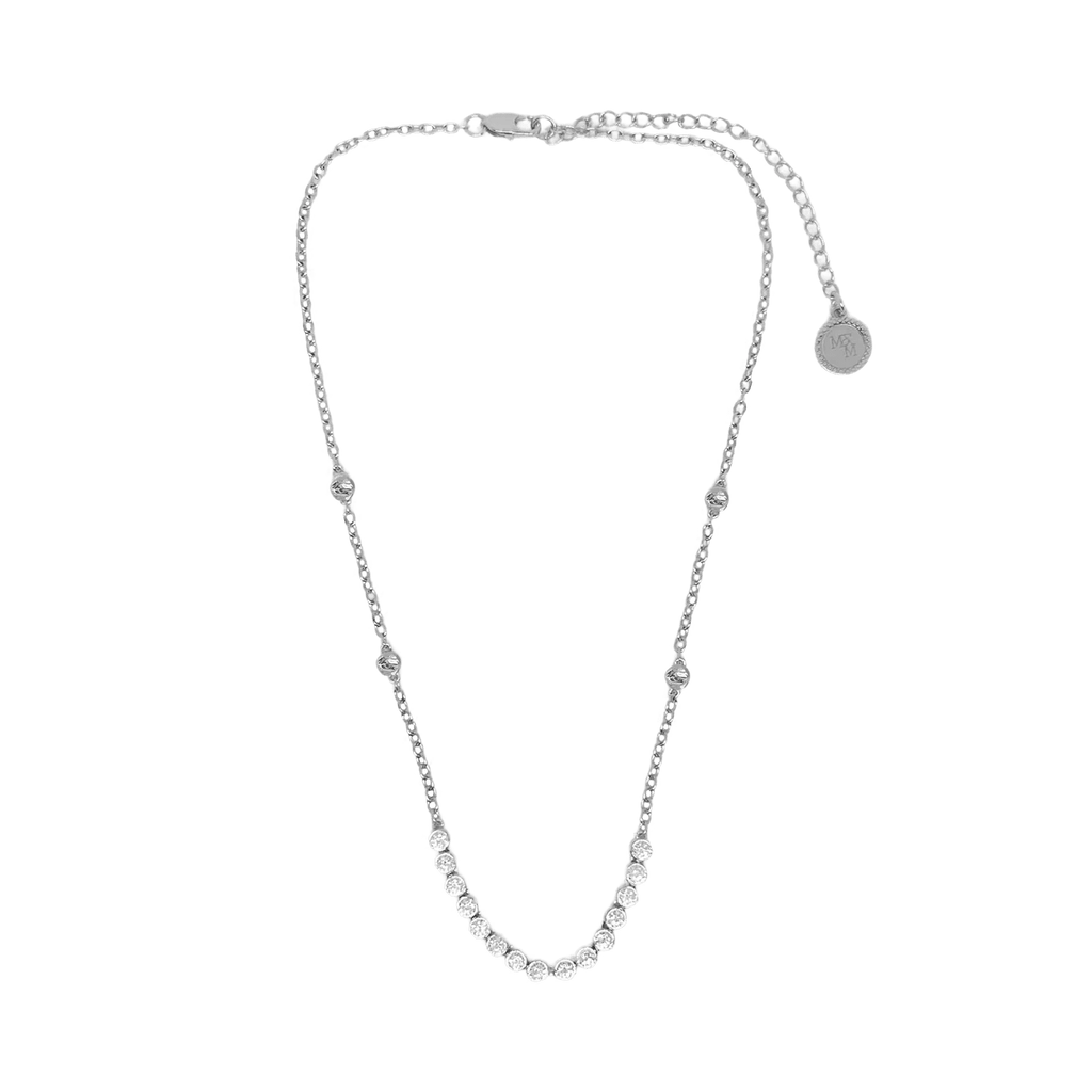 IVY NECKLACE SILVER - THEPINK