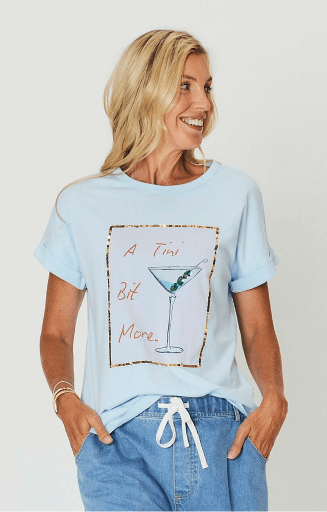 JADE RELAXED TEE - MARTINI - THEPINK
