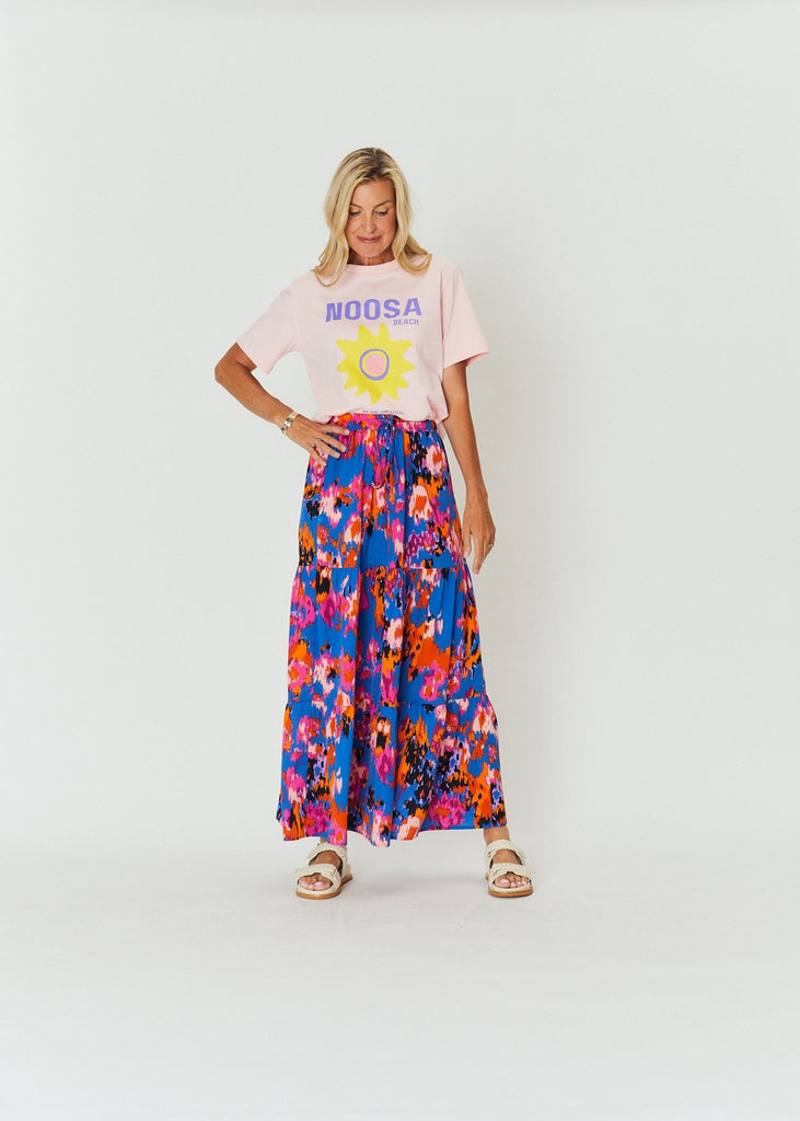 JADE RELAXED TEE - NOOSA BEACH - THEPINK
