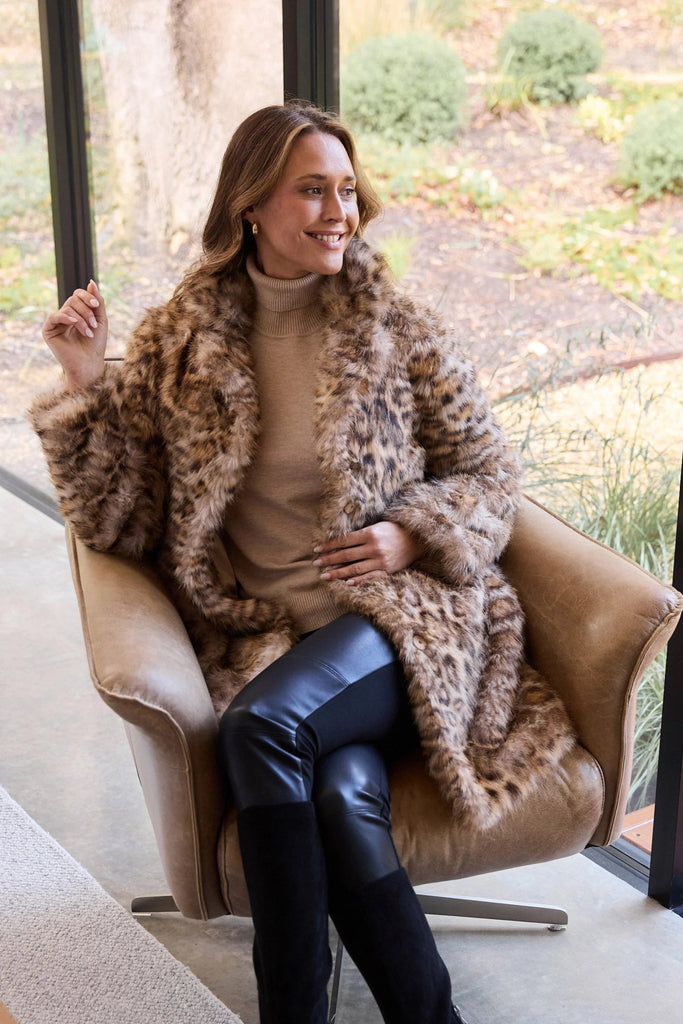 JUNGLE COAT - LEOPARD PRINT - THEPINK