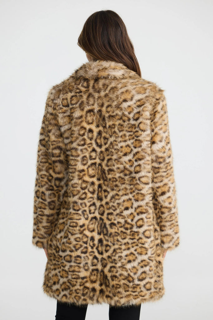 JUNGLE COAT - LEOPARD PRINT - THEPINK