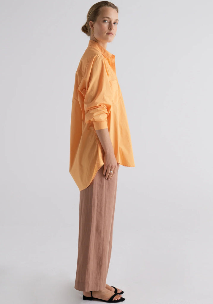LOUIE POCKET SHIRT - MELON - THEPINK