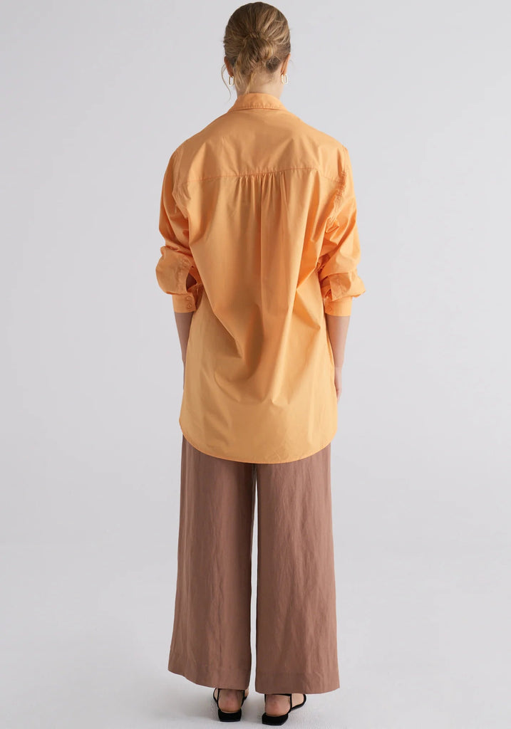 LOUIE POCKET SHIRT - MELON - THEPINK