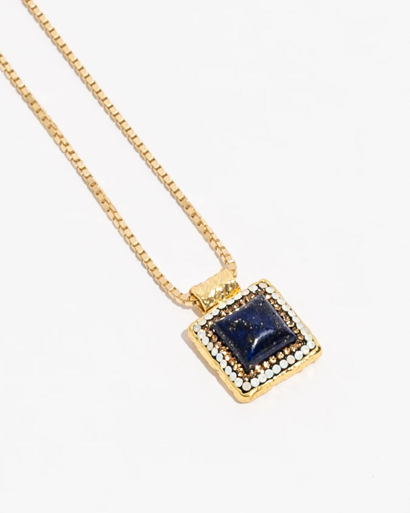 MARIA PENDANT - LAPIS LAZULI - THEPINK