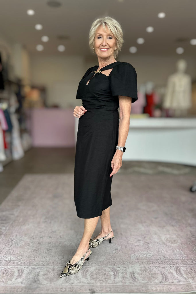 MARLOWE DRESS - BLACK - THEPINK