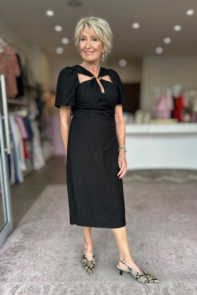 MARLOWE DRESS - BLACK - THEPINK