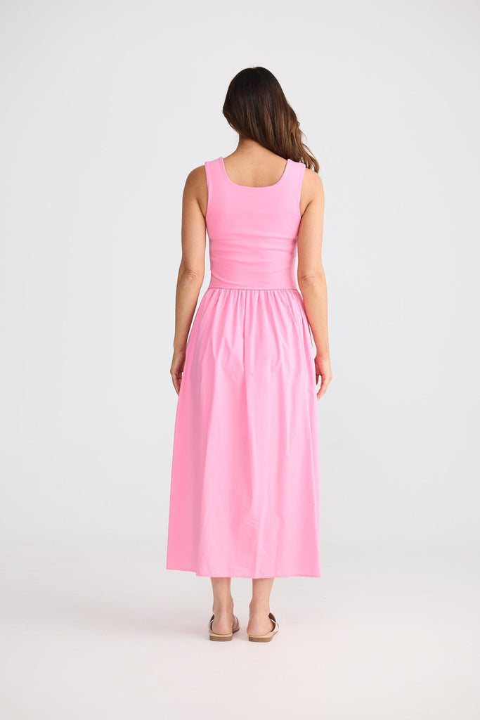 MAYA DRESS - PEONY PINK - THEPINK