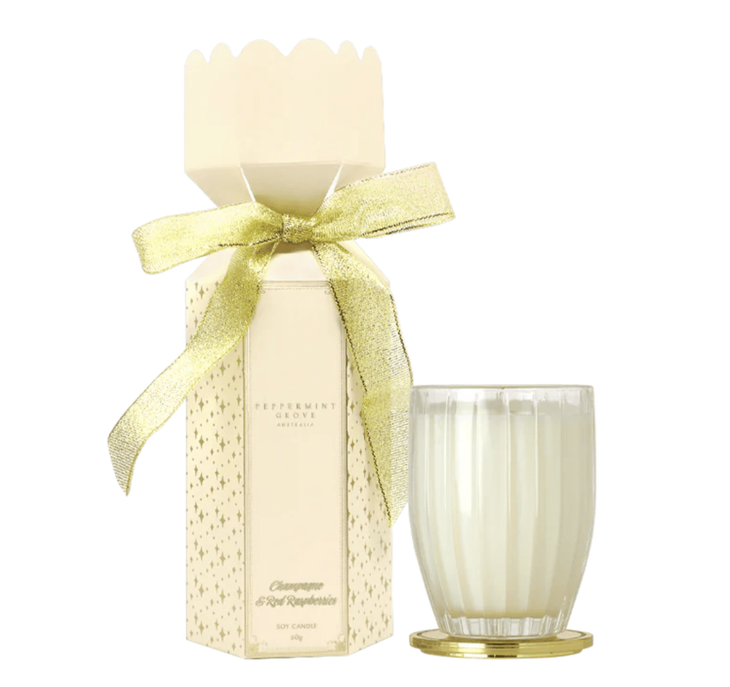 MINI CANDLE BON BON - CHAMPAGNE & RASPBERRIES - THEPINK