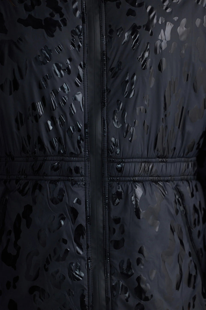 NEW YORK PUFFER - BLACK LEOPARD - THEPINK