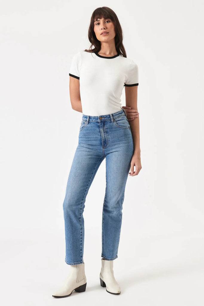 ORIGINAL STRAIGHT BRAD BLUE JEANS - THEPINK