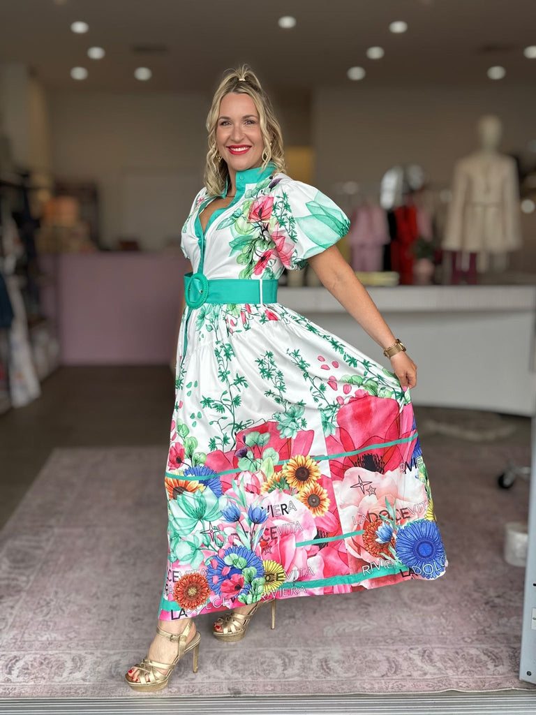 PALOMA MAXI DRESS - THEPINK