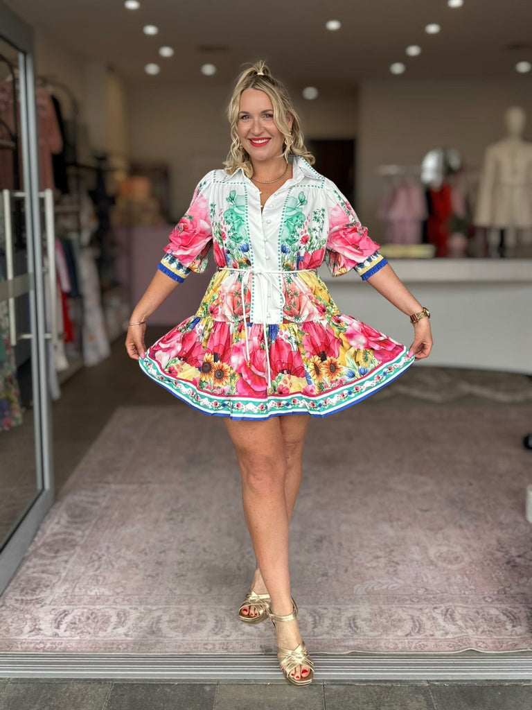 PALOMA MINI DRESS - THEPINK