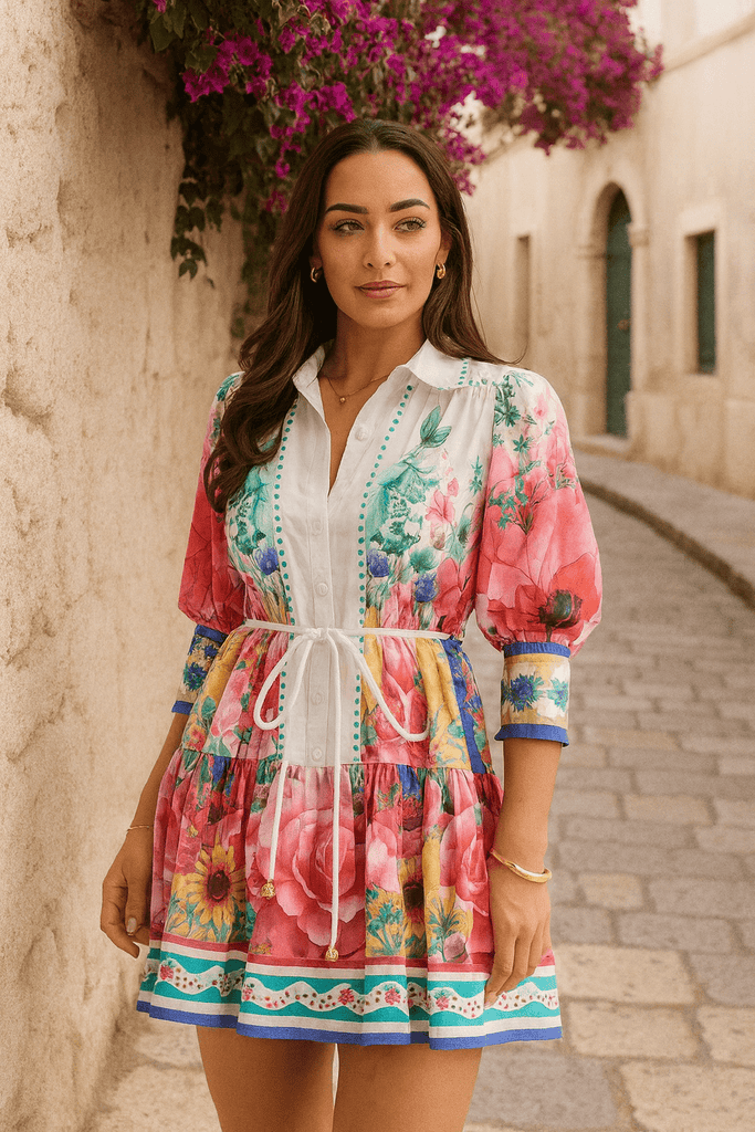 PALOMA MINI DRESS - THEPINK